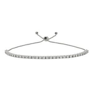 1.00 Carat Natural Diamond Bolo Bracelet